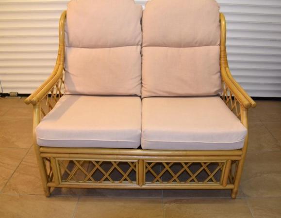 Image 4 of upholstered cane furniture