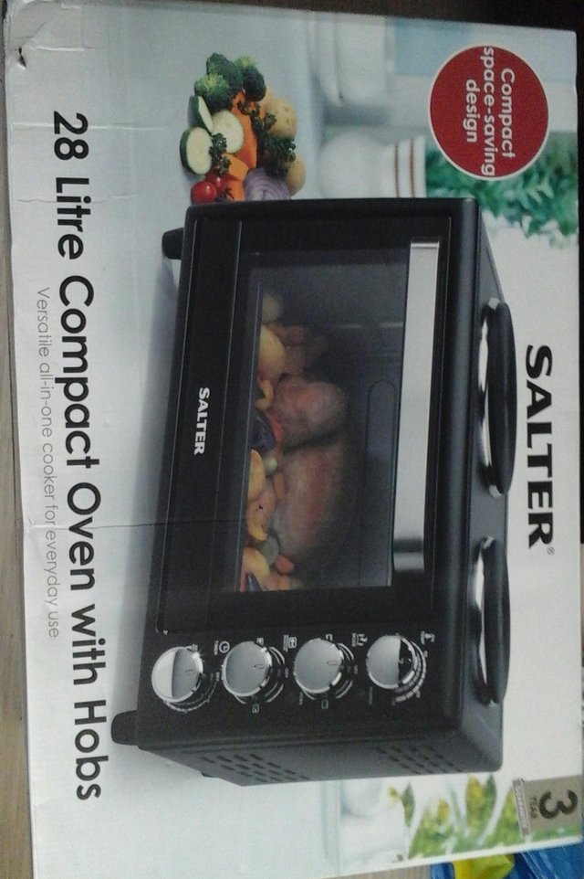 Preview of the first image of Salter Tablet Top Cooker.