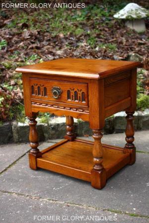 Image 60 of OLD CHARM LIGHT OAK PHONE LAMP TABLE BEDSIDE CABINET STAND
