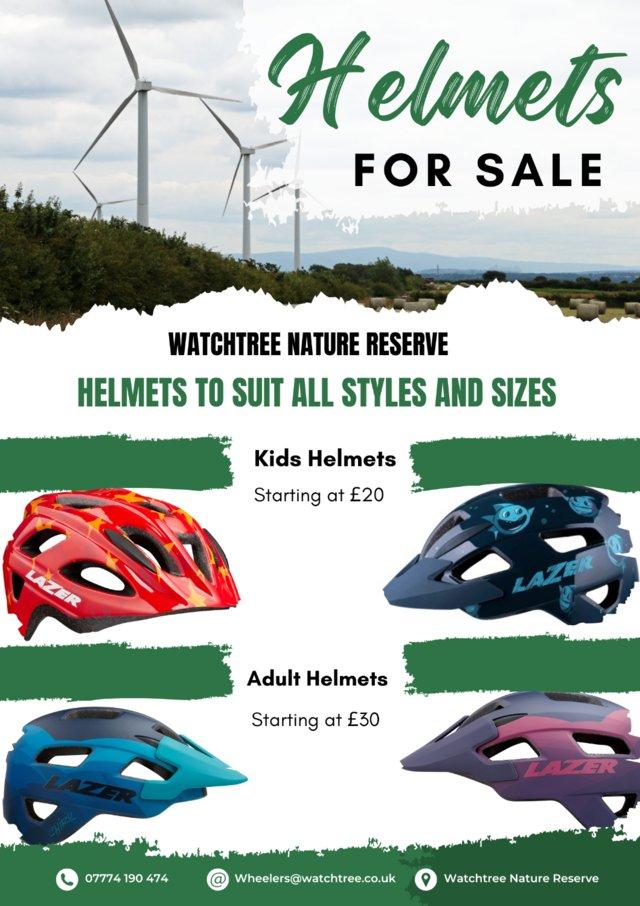 Preview of the first image of Bike Helmets For Sale Prices Starting at £20.