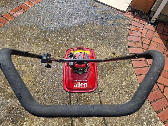 Preview of the first image of AllenAlllen 440 Hover Trim mower with Honda GXV50 ENGINE.