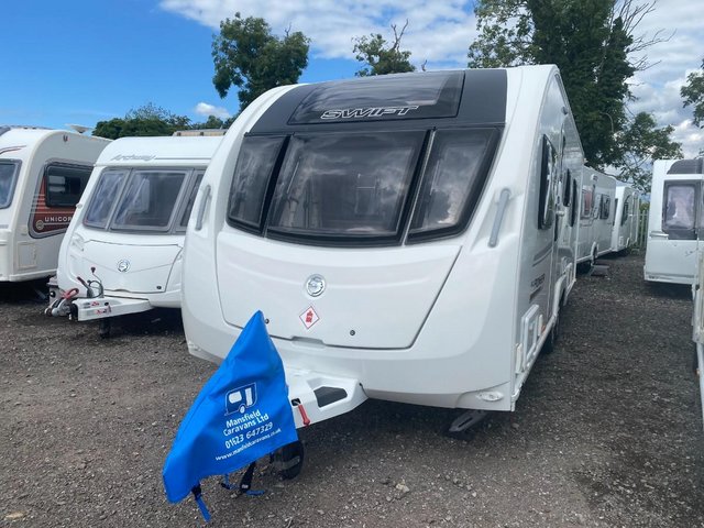 Preview of the first image of Swift Ace Pioneer 2017 6 berth caravan *fixed bed*.