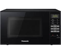 Preview of the first image of PANASONIC COMPACT 20L BLACK MICROWAVE-800W-WEIGHT SENSOR-FAB.