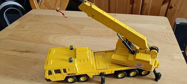 Image 2 of mobile crane toy truck by matchbox super kings free postage