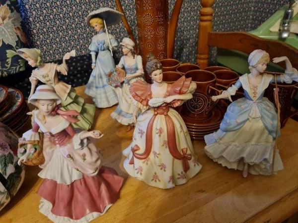 Image 1 of Porcelain figures sold individually or as set
