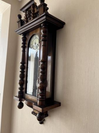 Image 2 of Antique pendulum chiming clock