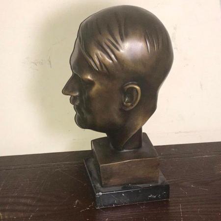 Image 6 of Adolph Hitler Bronze people’s Bust