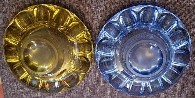 Preview of the first image of Adolf Matura 1960-1970s Art Glass Ashtray Bowls.