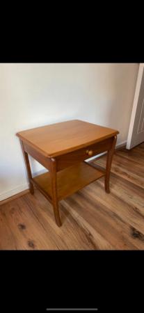 Image 3 of Pair of vintage bedside tables