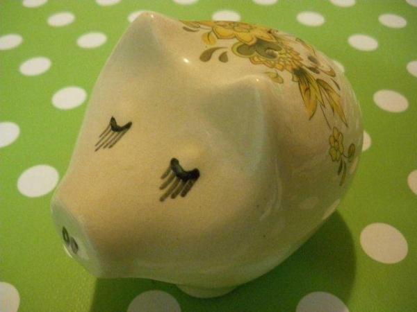 Image 1 of Traditional Pomander by Jacquelle. Retro Floral Pig