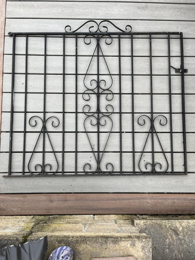 Preview of the first image of Wrought Iron drive/garden gates.