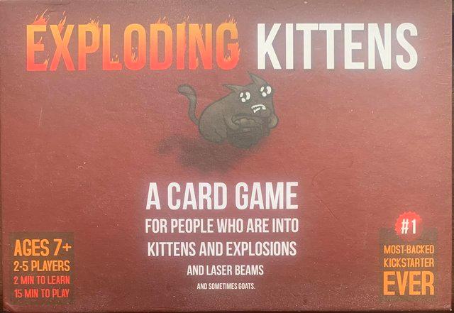 Image 2 of Exploding Kittens Game (new/maybe played once)