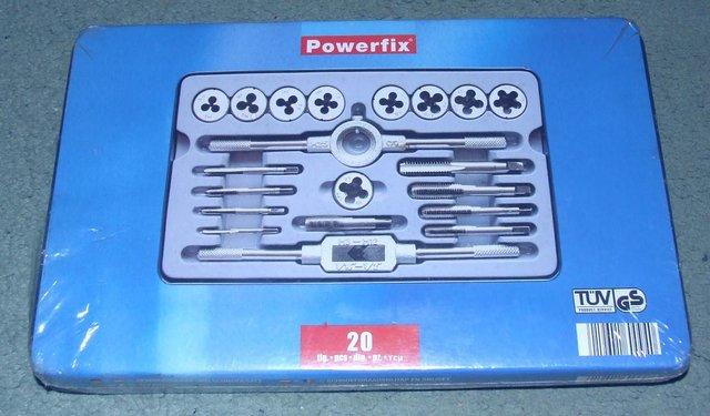 Preview of the first image of Unused Powerfix Tap and Die Set.