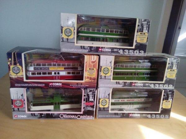 Image 1 of SCALE MODELS SUPERB BLACKPOOL TRAMS