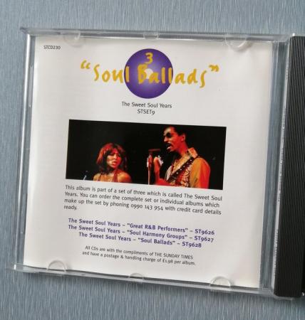 Image 8 of CD: The Sweet Soul Years by The Sunday Times. 50/60's Music.