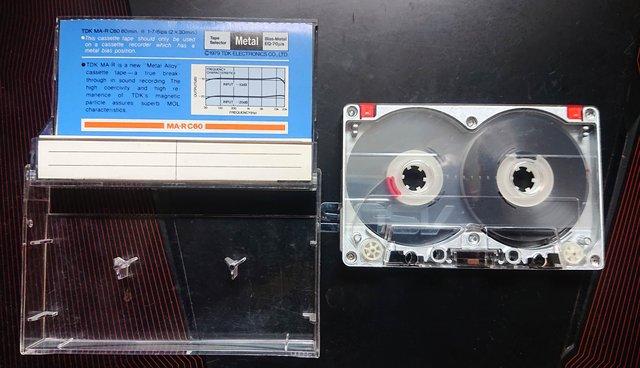 Image 2 of TDK MA-R C60 Metal Cassette Tape