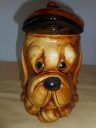 Image 2 of VINTAGE RETRO P & K DROOPY DOG. COOKIE/ BISCUIT JAR