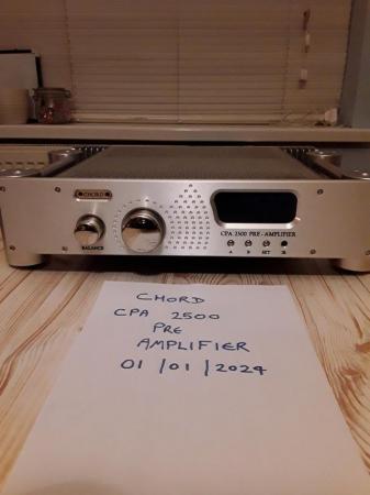 Image 3 of CHORD CPA2500 PRE AMP & CHORD SPM650 POWER AMP