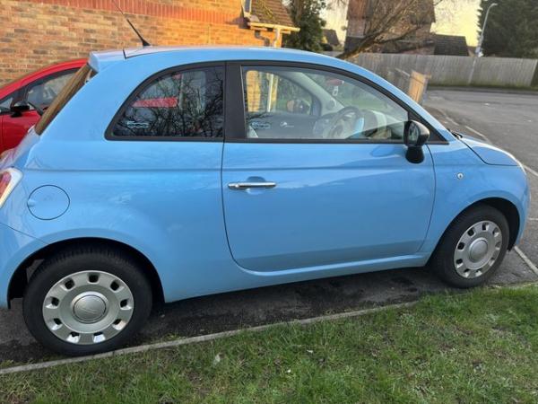 Image 1 of Fiat 500 car baby blue xxx