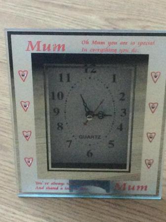Image 2 of MUM - Mantle clock glass casing