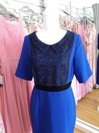 Image 3 of New Daisy May Cobalt Occasion Dress - Size 12