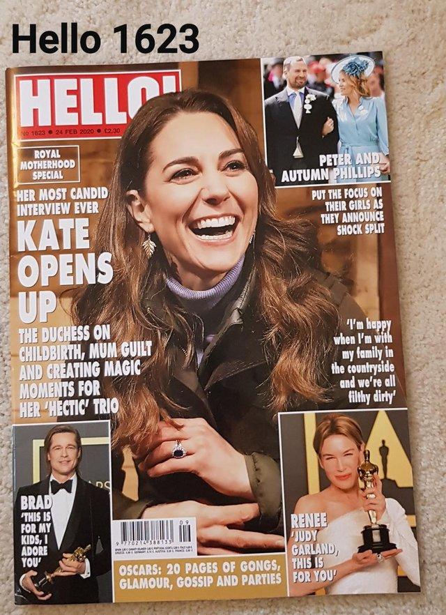 Preview of the first image of Hello Magazine 1623 - Peter & Autumn Phillips Separate.