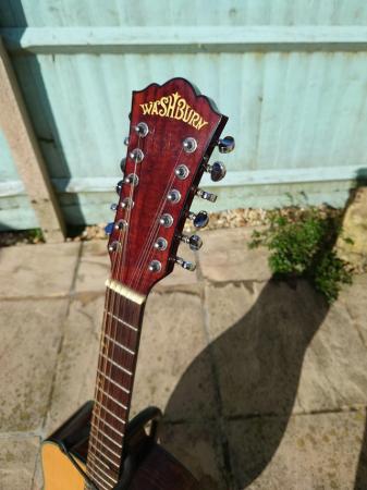 Image 1 of Washburn 12 string acoustic guitar