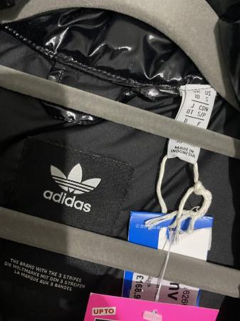Image 3 of Adidas wet look jacket size 10