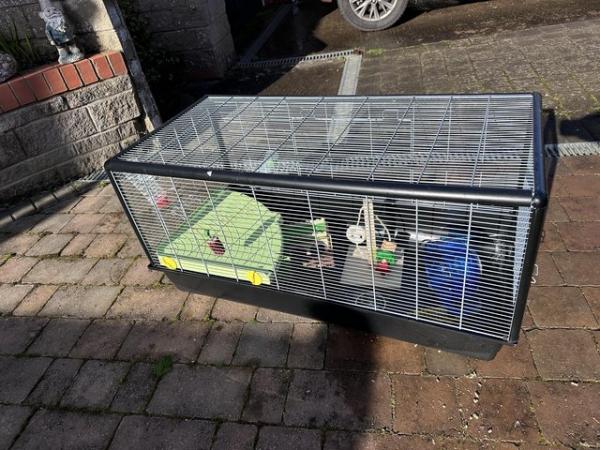Image 3 of Large hamster/rat cage plus lots of accessories