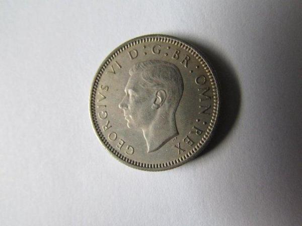Image 2 of 1952 GEORGE VI SIXPENCE KEY DATE LOW MINTAGE.
