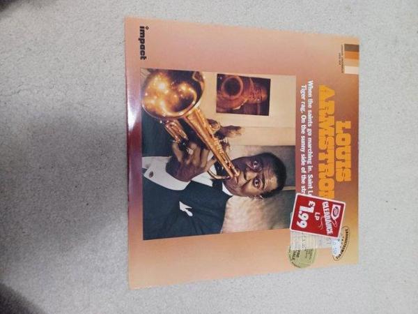Image 1 of Louis Armstrong 1977 produced in France 6886-404