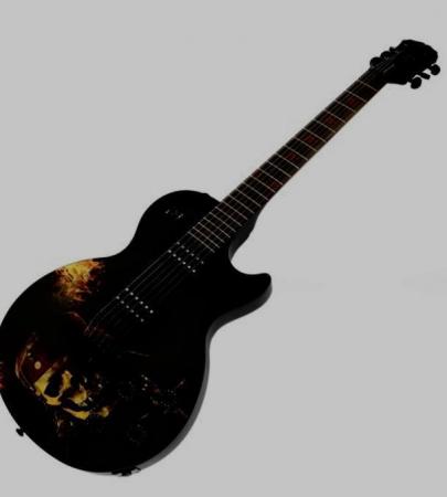 Image 3 of Epiphone les Paul Pirates of the Caribbean Mint Never Played