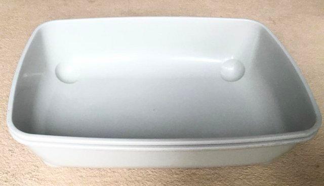 Image 1 of 2 Cat Litter Trays, Cleaned & Bleached Ready For New Home