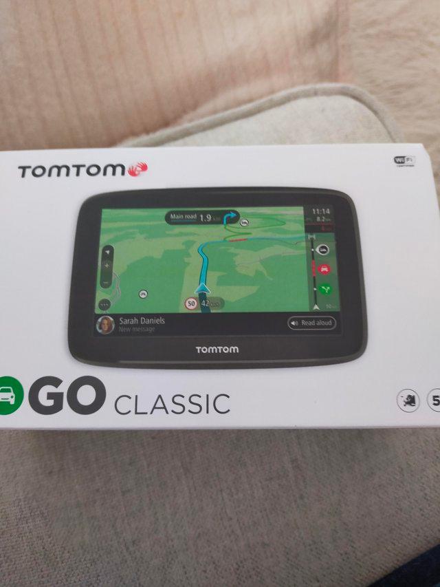 Preview of the first image of TOMTOM GO Classic SatNav 5" WiFi Certified.