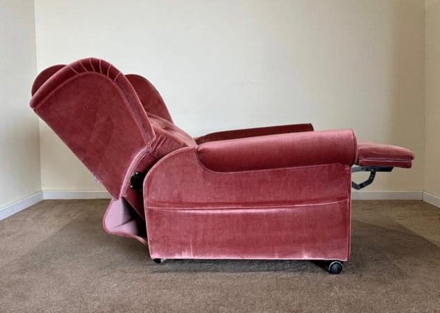 Image 15 of LUXURY ELECTRIC RISER RECLINER ROSE PINK CHAIR ~ CAN DELIVER