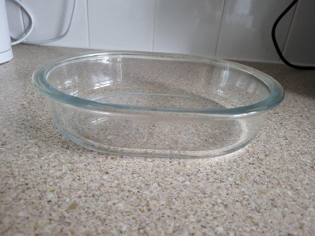 Preview of the first image of Pasabahce Borcam Oval Baking Dish.