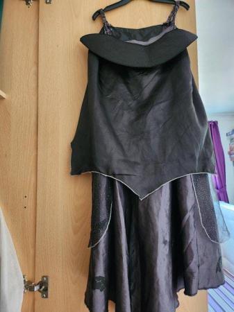 Image 1 of Kids Halloween witch dress 8-10 yrs