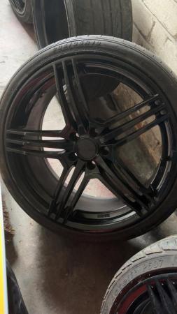 Image 1 of Tomason Germany 19inch rims and tyres