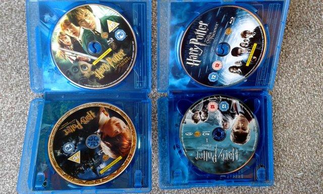 Image 2 of Harry Potter 1,2,5 & 6 Blu-ray DvDs,Can be posted.