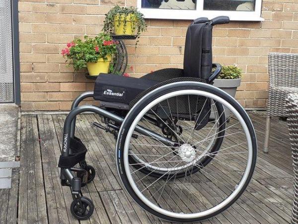 Image 3 of Kuchall k series wheelchair 16 inch seat
