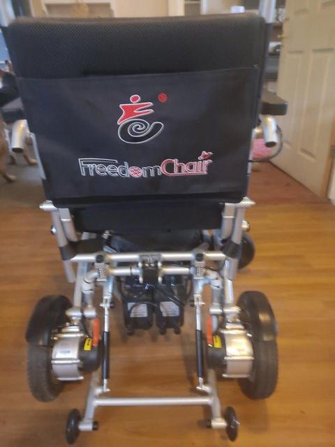 Preview of the first image of Freedom A06 electric wheel chair Under 12 Months old.
