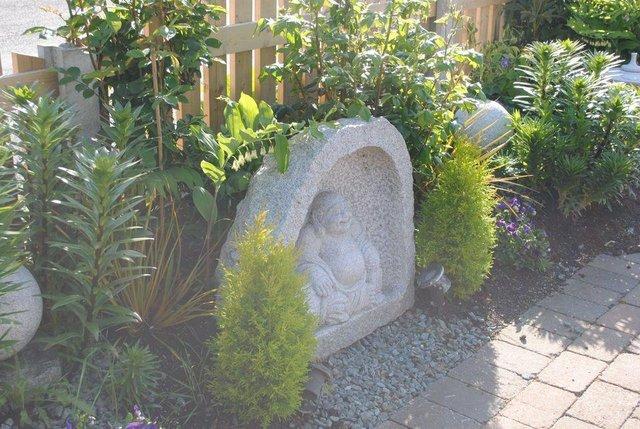 Image 2 of Solid Granite hand carved Buddha