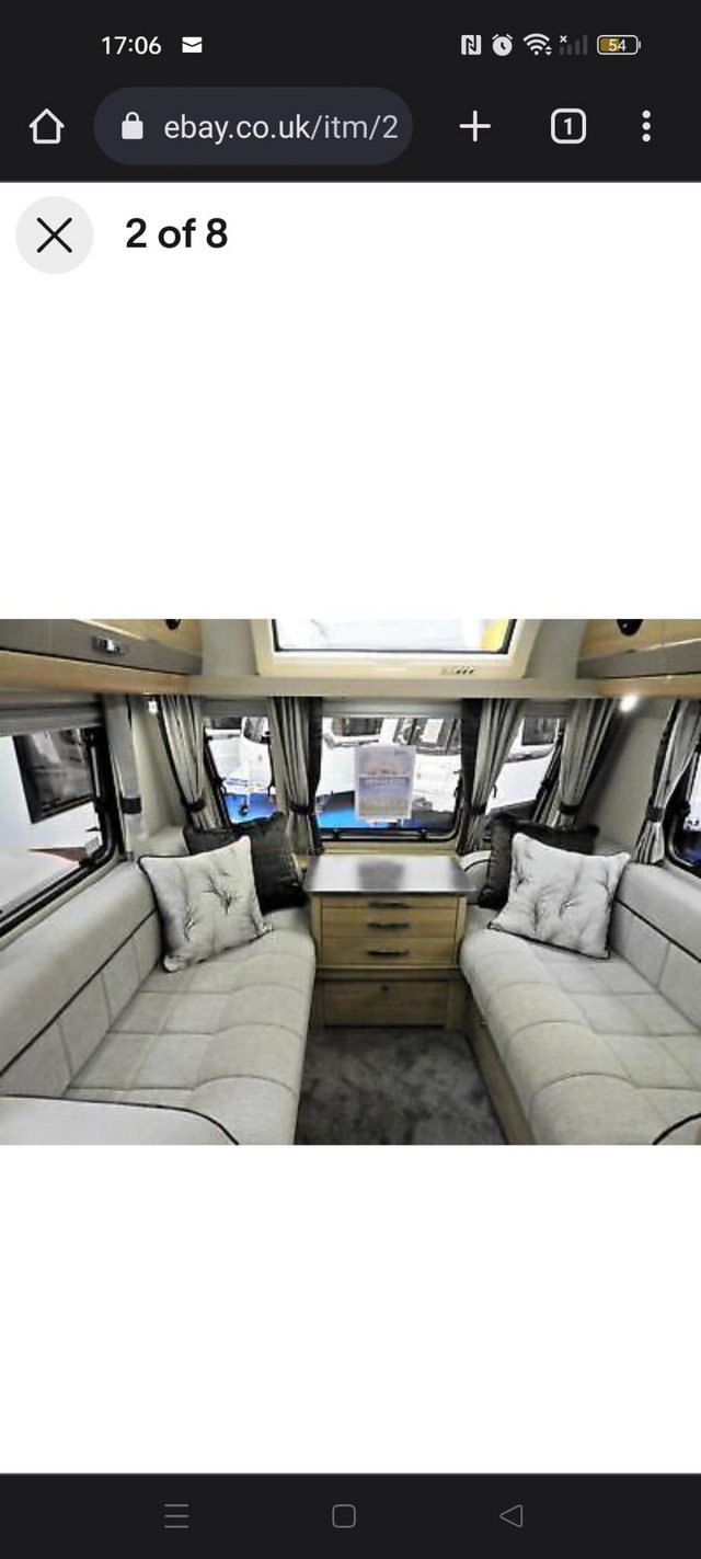 Preview of the first image of Elddis osprey 550 touring caravan.