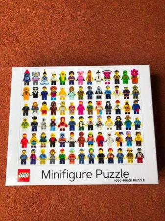 Image 1 of LEGO 1000 PIECE JIGSAW PUZZLE-MINIFIGURE