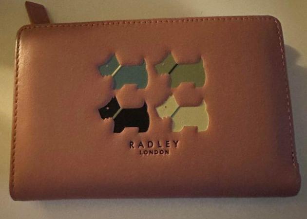 Image 1 of Radley pink medium leather purse
