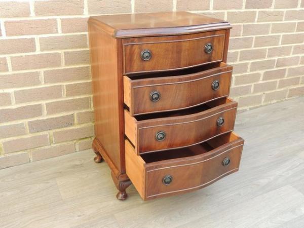 Image 7 of Queen Anne Vintage Side Chest (UK Delivery)