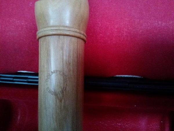 Image 2 of Dolmetsch Alto Recorder, Wooden complete with original box