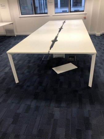 Image 3 of 8 seater office bench desks/tables £520 hot desking/workstat