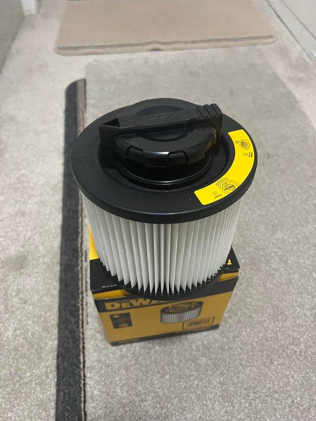 Preview of the first image of Dewalt vacuum filter DXVC4001 NEW.