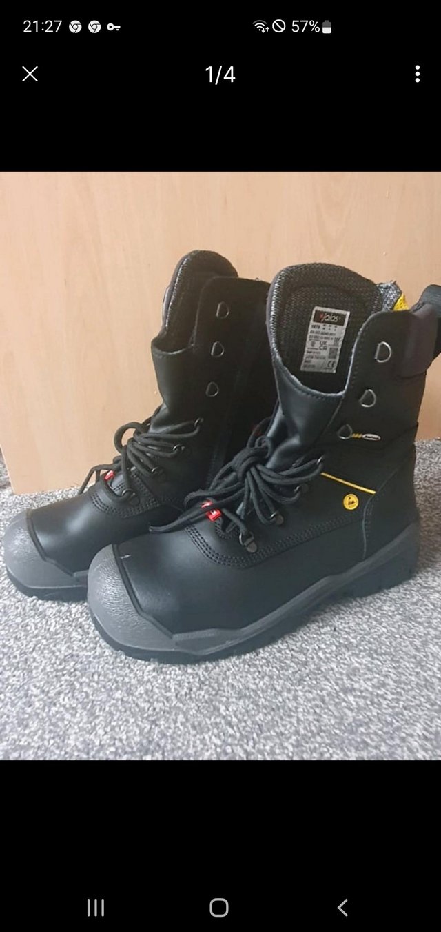Preview of the first image of JALAS 1838 OFFROAD HIGH GRIP SAFETY BOOTS.
